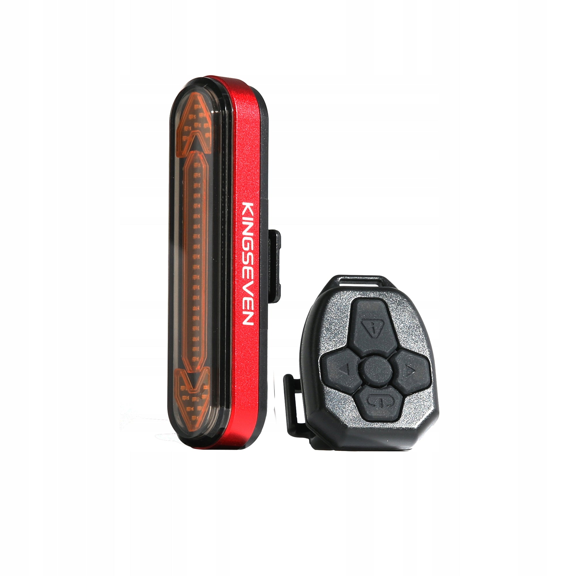 Bike Light Rear USB LED Indicators + Remote Control Color black
