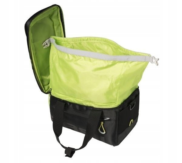 Bike Luggage Bag Basil Miles Trunkbag MIK 7L Black/Lime Brand Basil