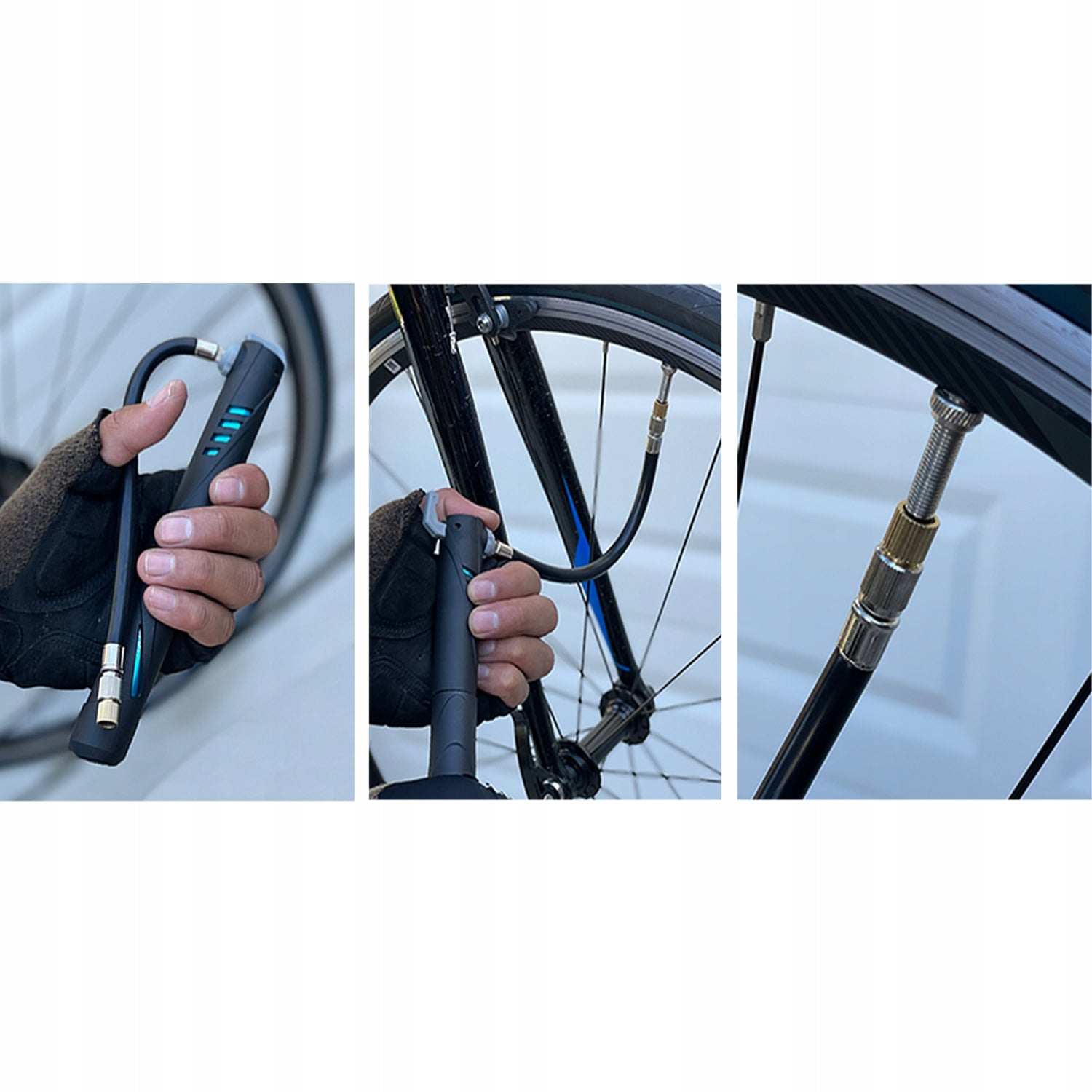Bike Repair Kit, Multitool, Pump, Patches and Frame Bag Model CHU-A25