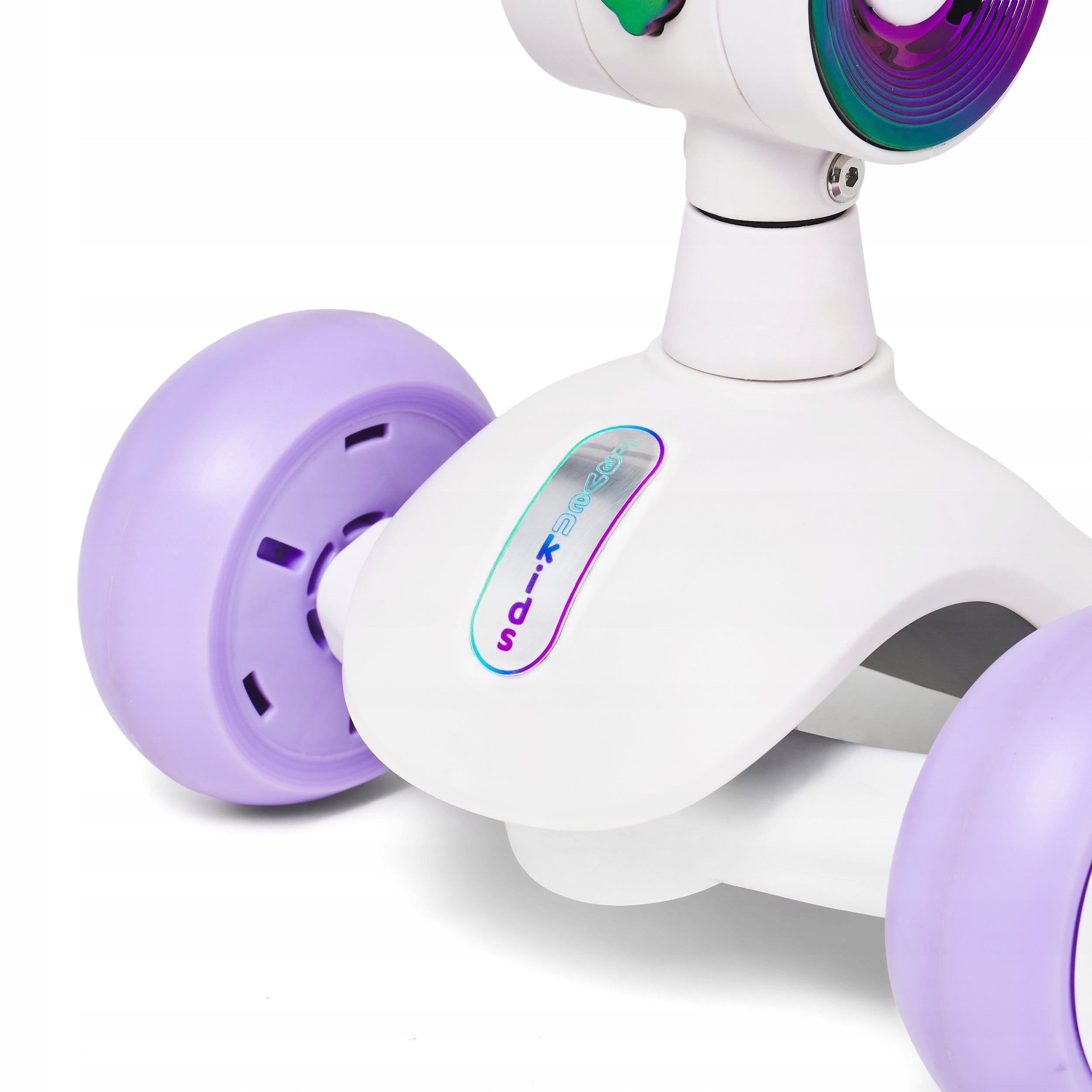 Bike Scooter 2in1 for children RAVEN Lumiloo White/Neo Chrome LED platform EAN (GTIN) 5903576322437