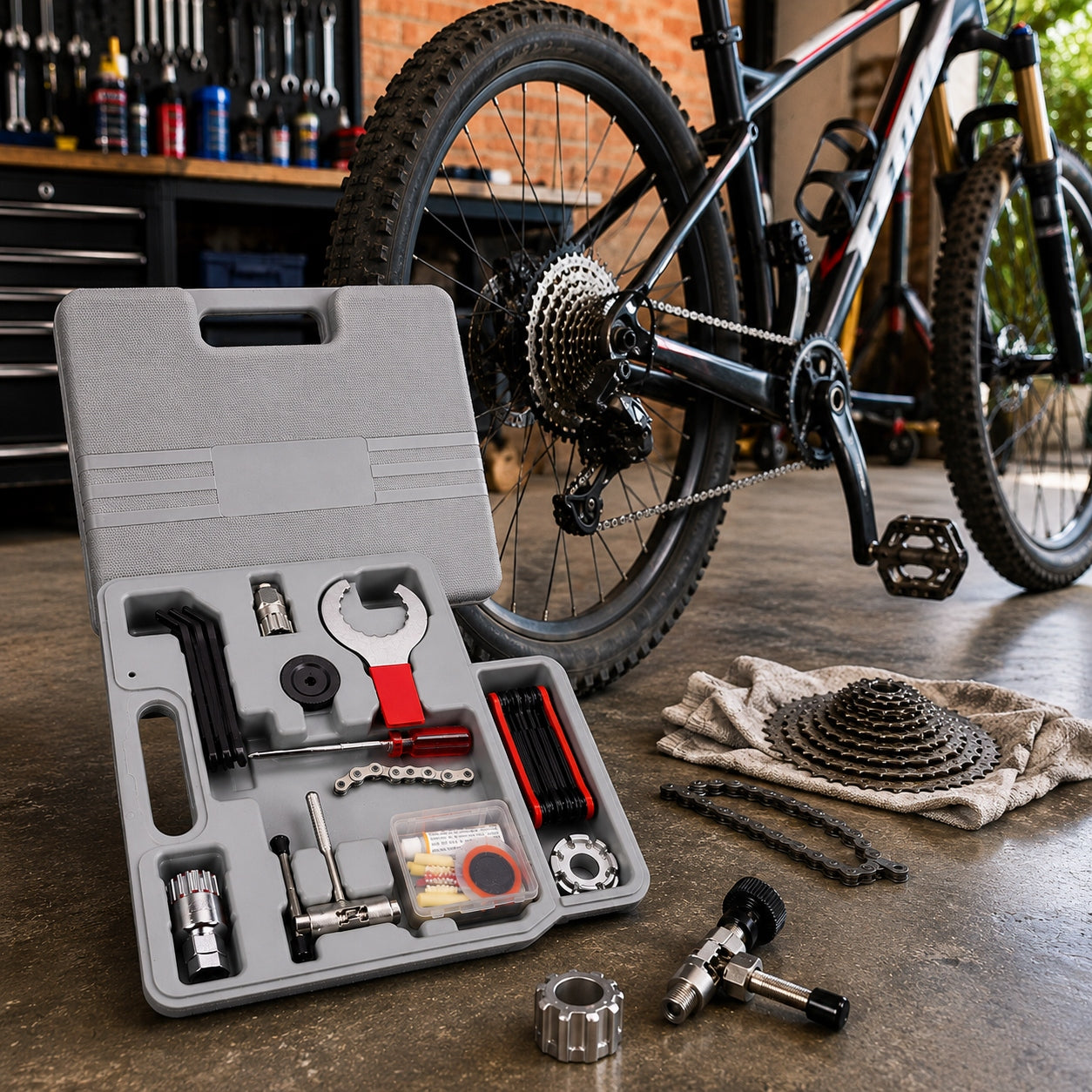 Bike Tool Set RW62 Bike Keys in Carrying Case Utensils Manufacturer code ZES-ROW-NARZ