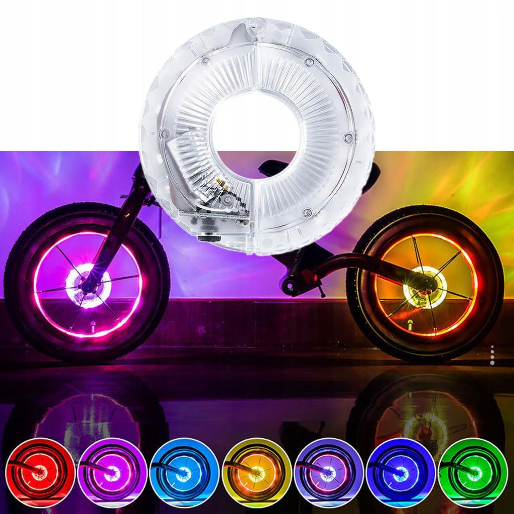Bike Wheel Light Bike Lights 6 Color LED Bicycle Tire Brand no brand