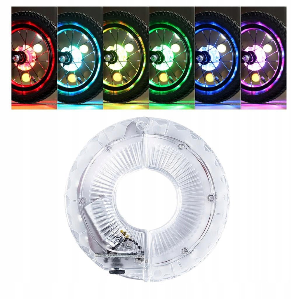 Bike Wheel Light Disco Party Lights Bicycle Lights 6 Color LED Bicycle Tire Color multicolor
