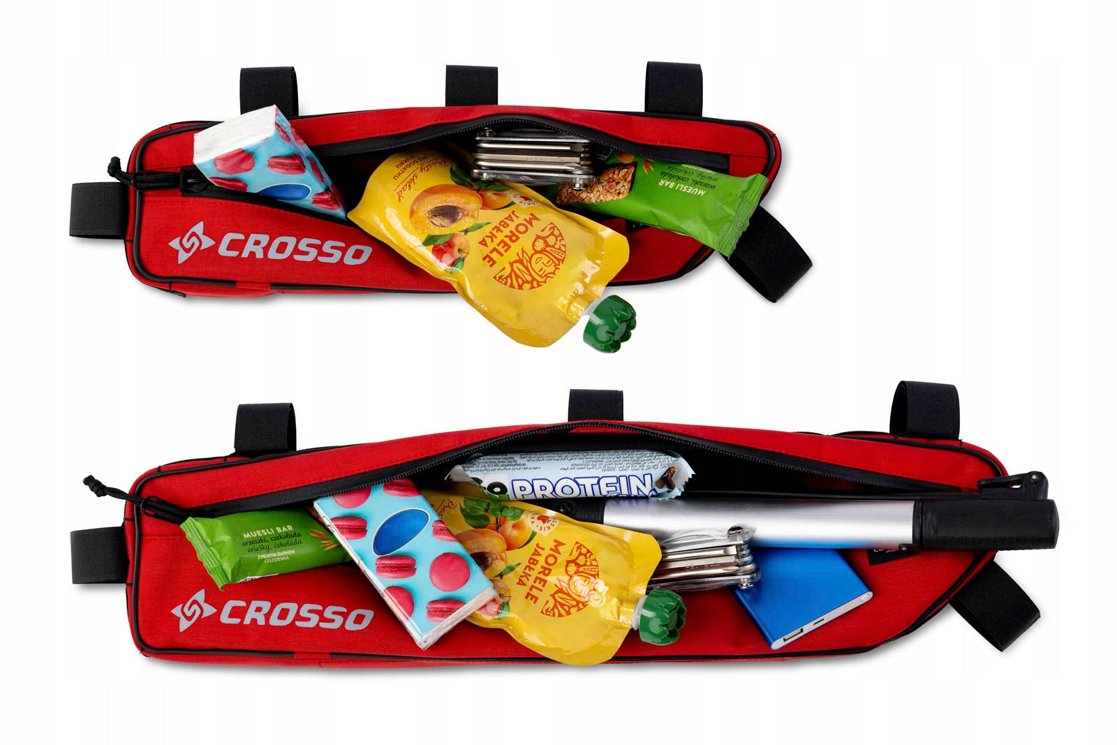 Bike bag Crosso Zipper Plus / XL / black Model Zipper