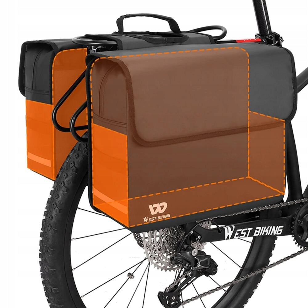 Bike bag for luggage rack WEST BIKING GT000006 36L Manufacturer code GT000006