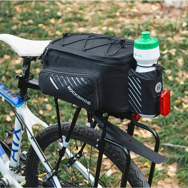 Bike bag for trunk large 12L Rockbros A9-BK Color black