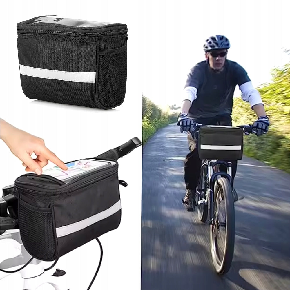 Bike handlebar bag bicycle pouch 3,5L case phone waterproof Packaging status original