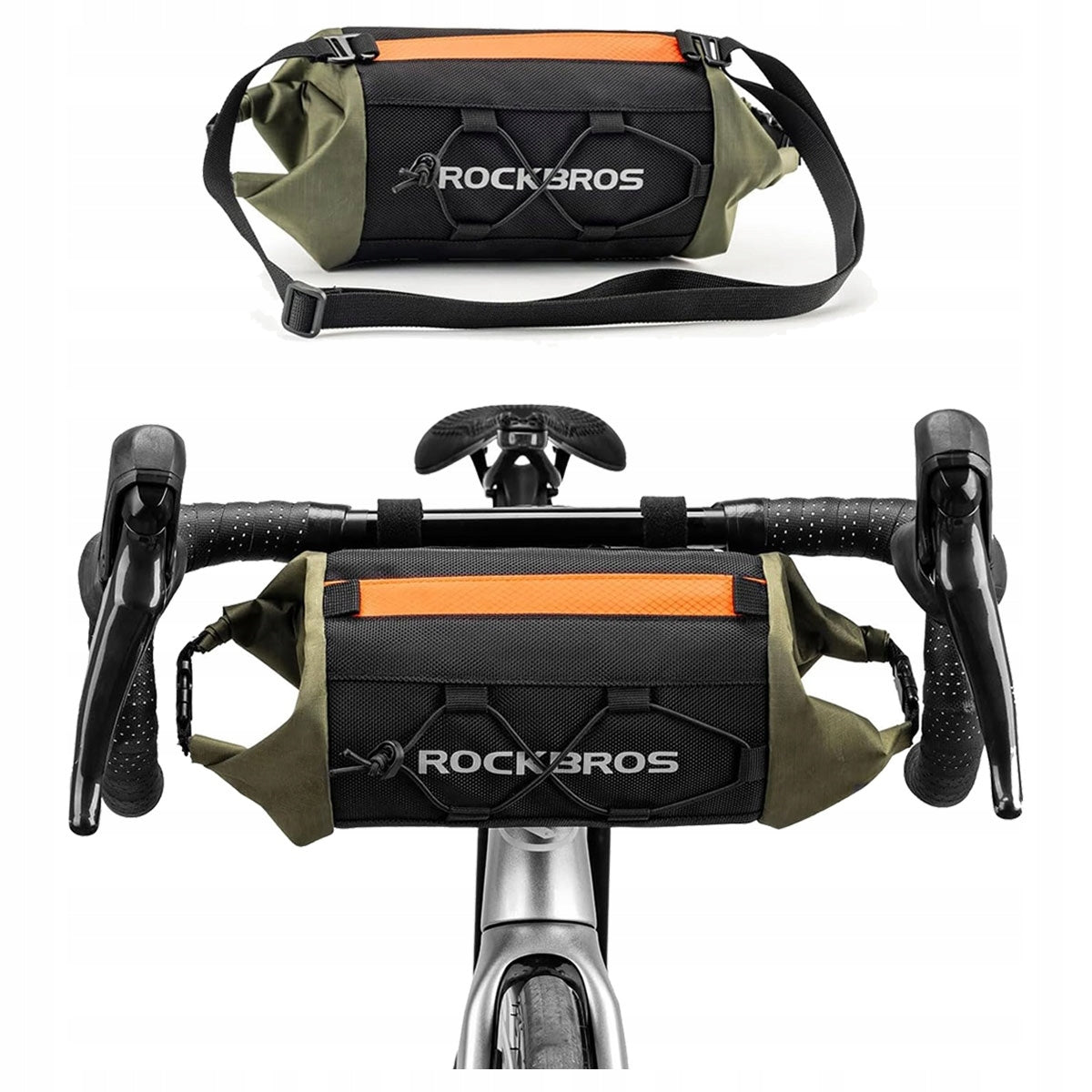 Bike handlebar bag, bicycle pouch, Rockbros, trunk 2L, bag