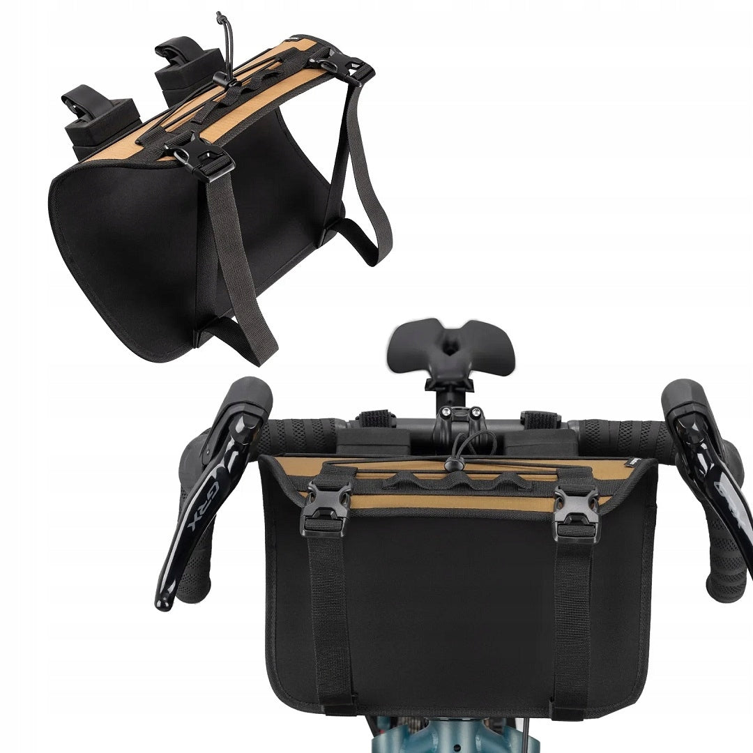 Bike handlebar holder, harness for panniers sleeping bags QUNATURE 240035001 KH Brand Qunature