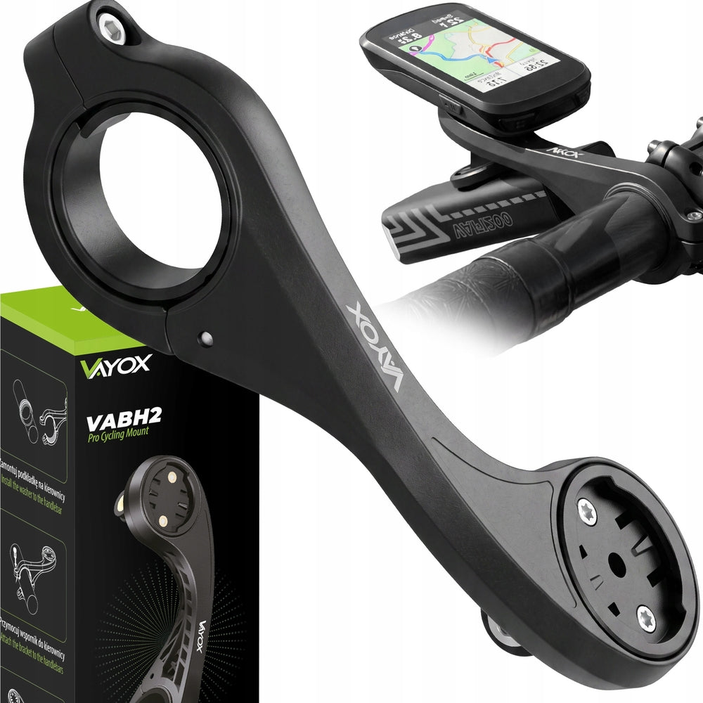 Bike holder 2in1 Vayox VABH2 for counter lamp camera for Garmin GoPro Packaging status original