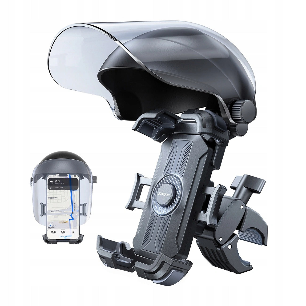 Bike holder Joyroom JR-ZS526 with sun visor automatic Product weight with unit packaging 0.513 kg