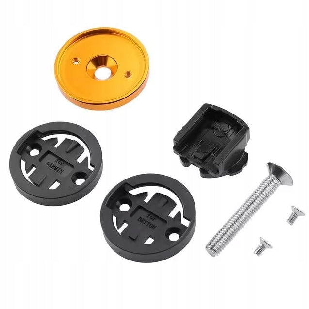 Bike holder RIDERACE GPS Garmin Bryton Cateye (PA0128-YELLOW)