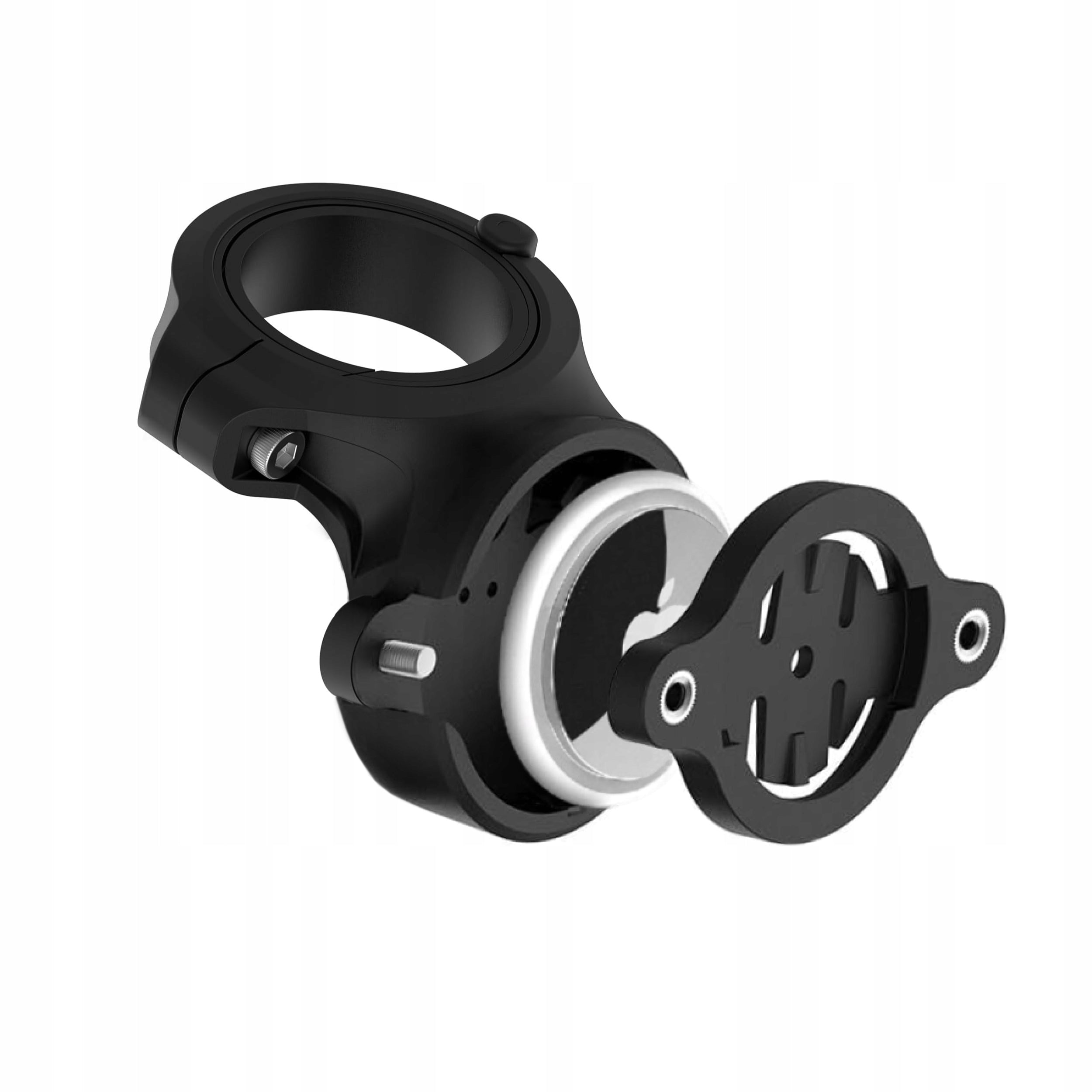 Bike holder for GARMIN Varia RTL 515 radar with space for Apple Airtag