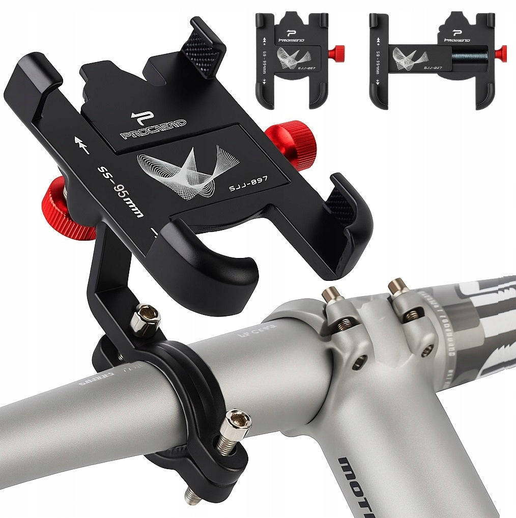 Bike holder for PHONE smartphone 360° adjustable alu (ZR08)