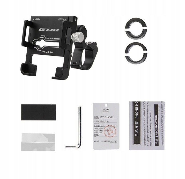 Bike holder for motorcycle phone GUB PLUS 18 Brand GUB