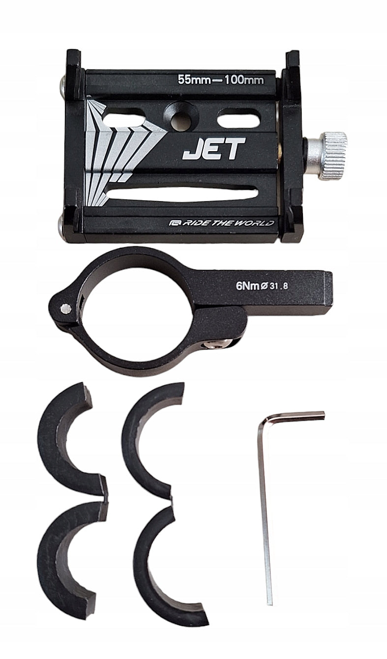 Bike holder for smartphone phone Jet JET-738 50-100 mm Model JET-738