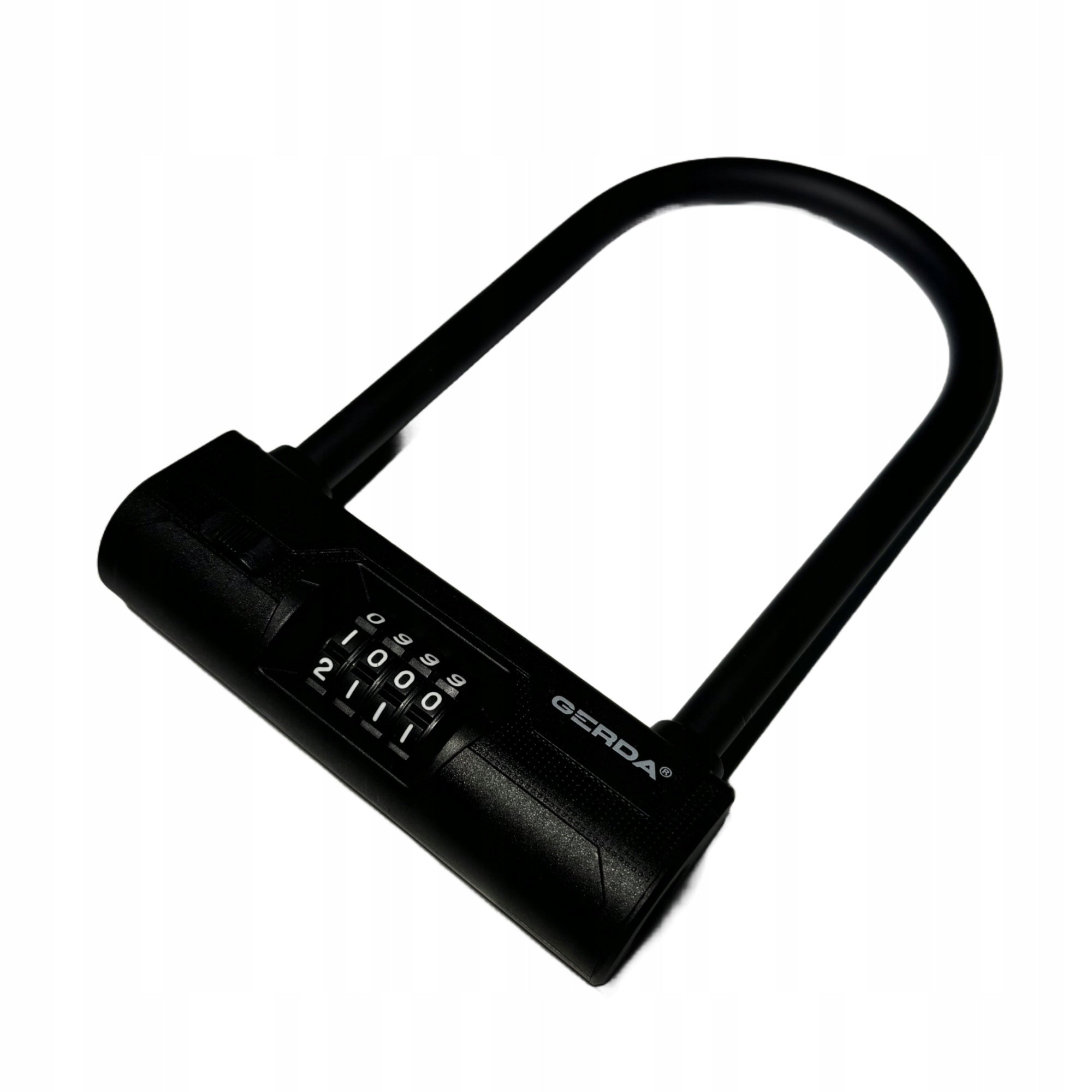 Bike horseshoe lock u-lock with code cipher GERDA ULTRA COMBO 245/153C Weight 860 g