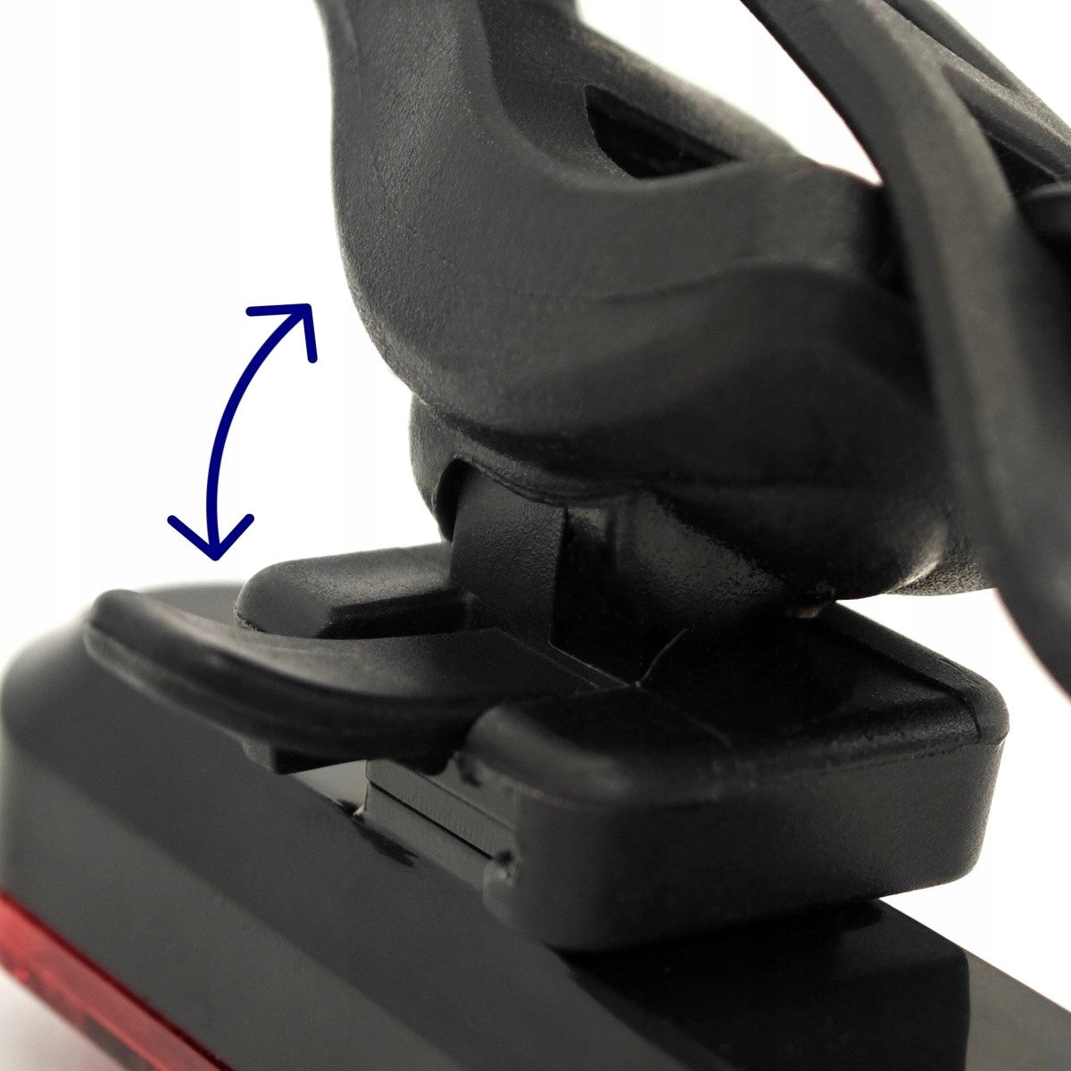 Bike light 4 operating modes USB red Brand no brand