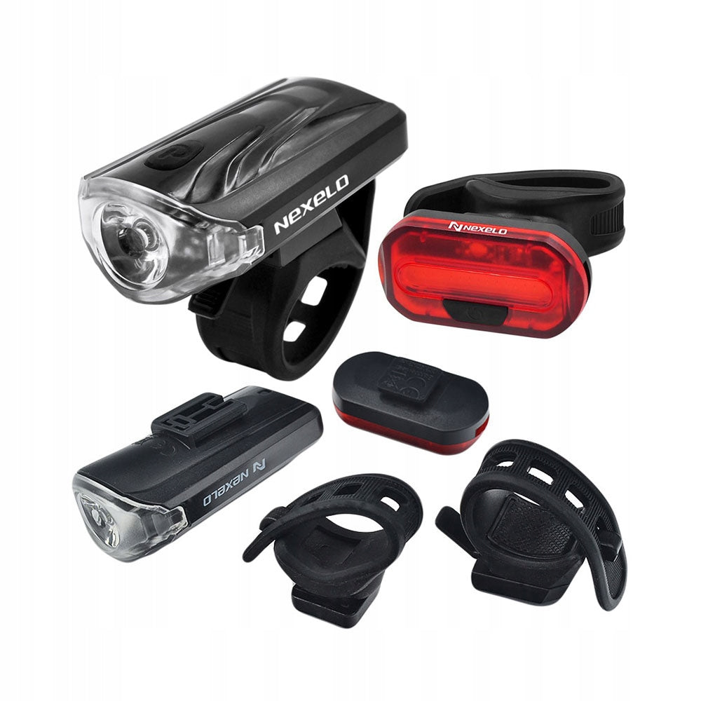 Bike light FRONT and REAR bike lights front rear SET OF LIGHTS