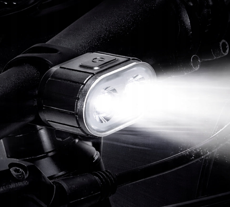 Bike light LED bike light set front and rear USB strong Brand GD
