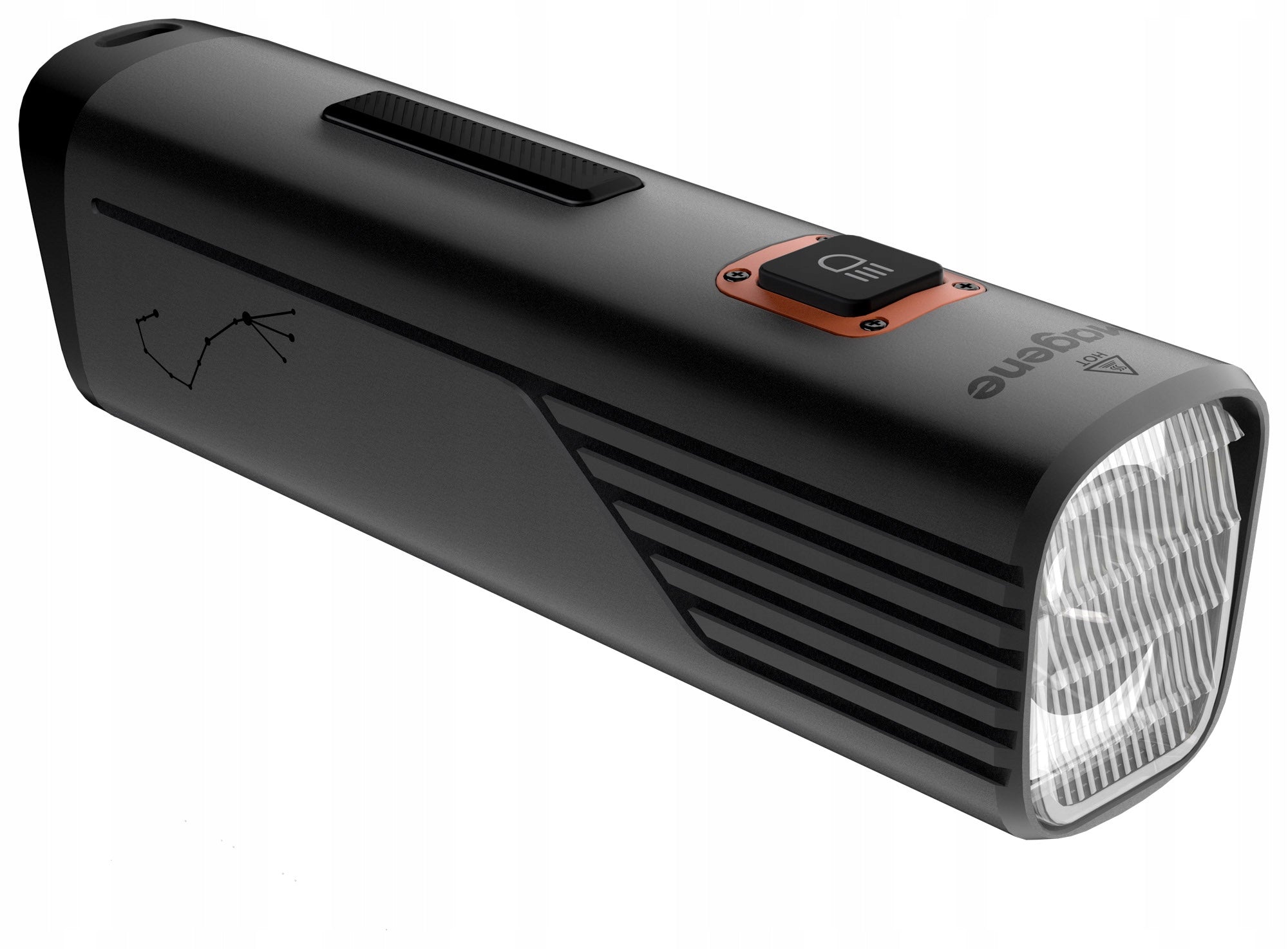 Bike light Magene AT1200 front Manufacturer code Lampka rowerowa przednia LED Magene AT1200