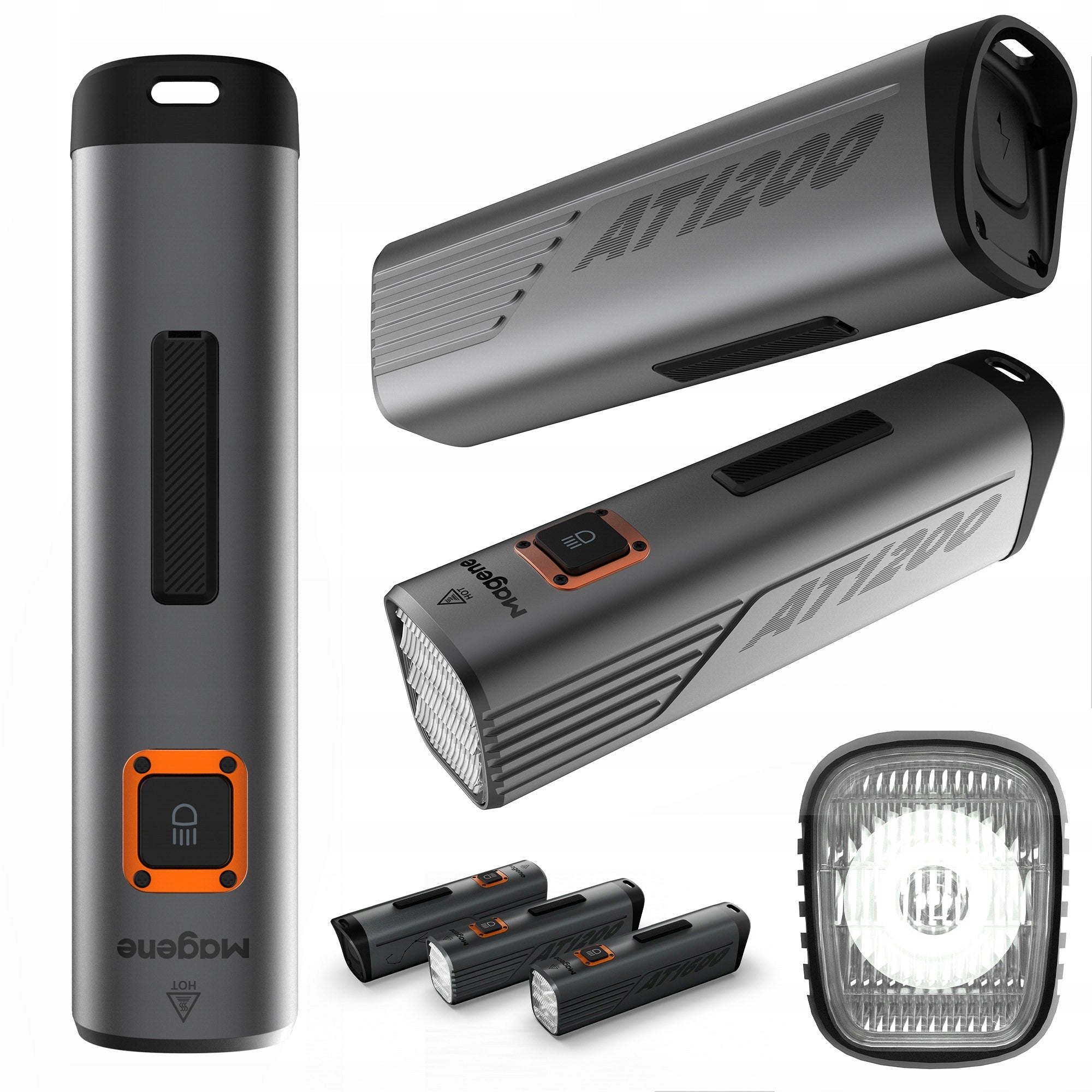 Bike light Magene AT1200 front