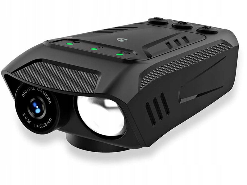 Bike light NEDIS 3 in 1 CCAM100BK + sports camera