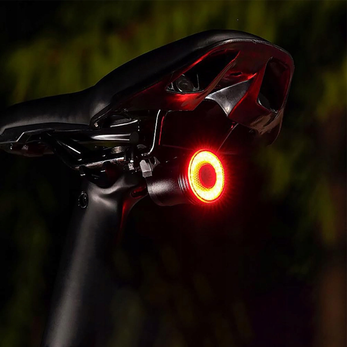 Bike light REAR lighting brake detection 5 modes Power supply USB