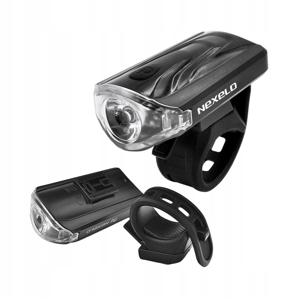 Bike light front lamp for bicycle front battery 2 functions LED 0,5W