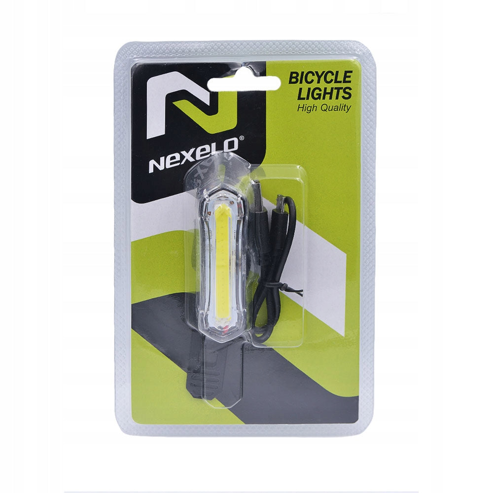 Bike light front lamp front for bike rechargeable LED MICRO USB Model L177010NEX