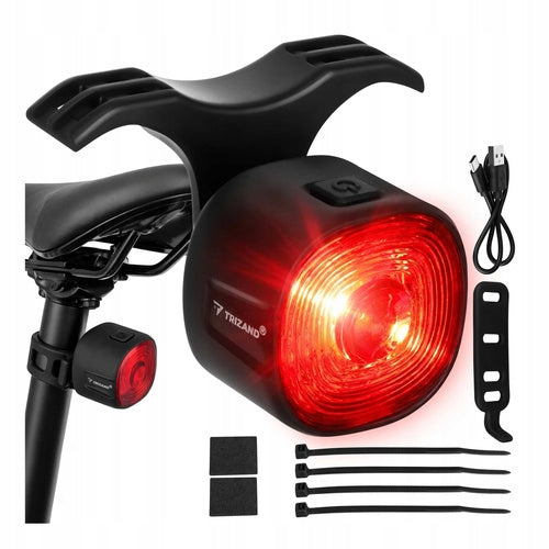 Bike light red Trizand