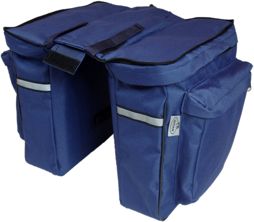 Bike pouch 3 - chamber for trunk 45L Color multicolor