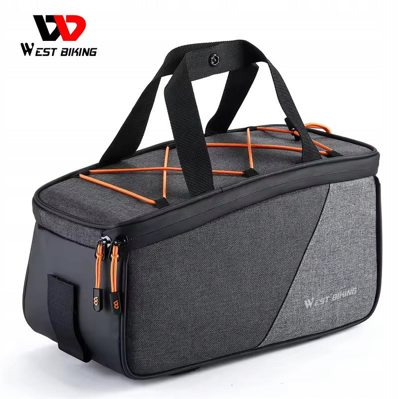 Bike rack bag for bike 6 L WESTBIKING Color gray