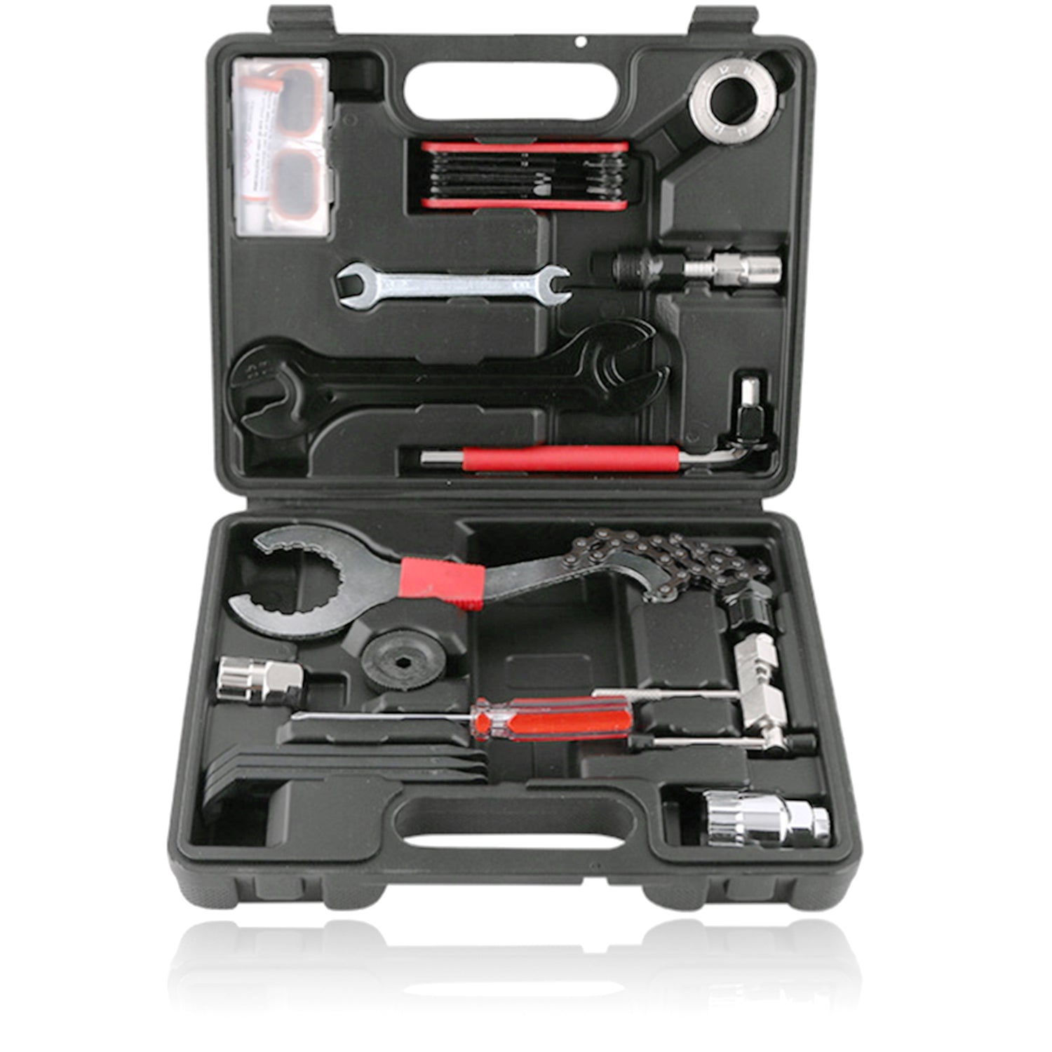 Bike repair kit multitool 17in1 tools service bike MTB SUITCASE