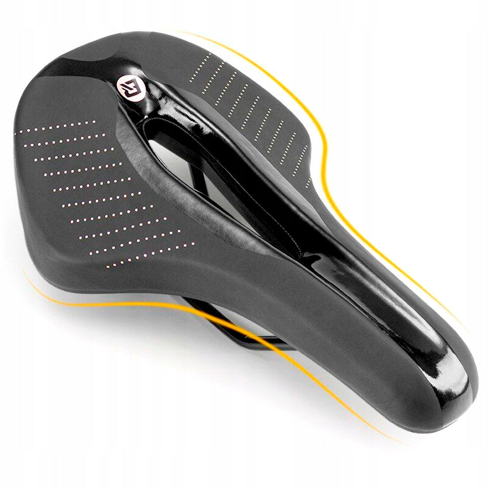 Bike saddle Rockbros 38210005001 MTB, foam - black Width 15 mm