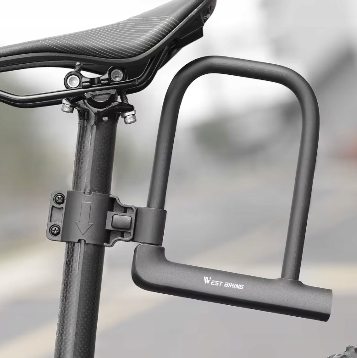 Bike scooter clasp bicycle clasp West Biking U-Lock clasp Brand Lixada