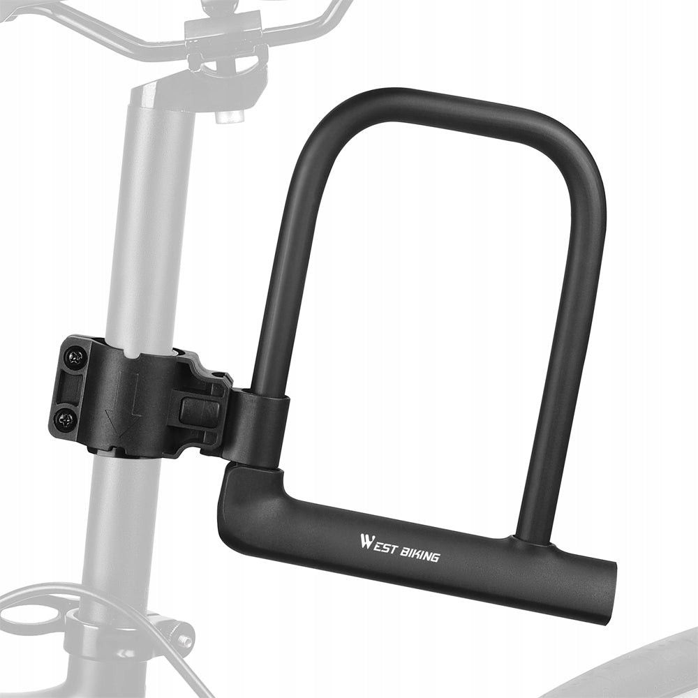 Bike scooter clasp bicycle clasp West Biking U-Lock clasp Color black
