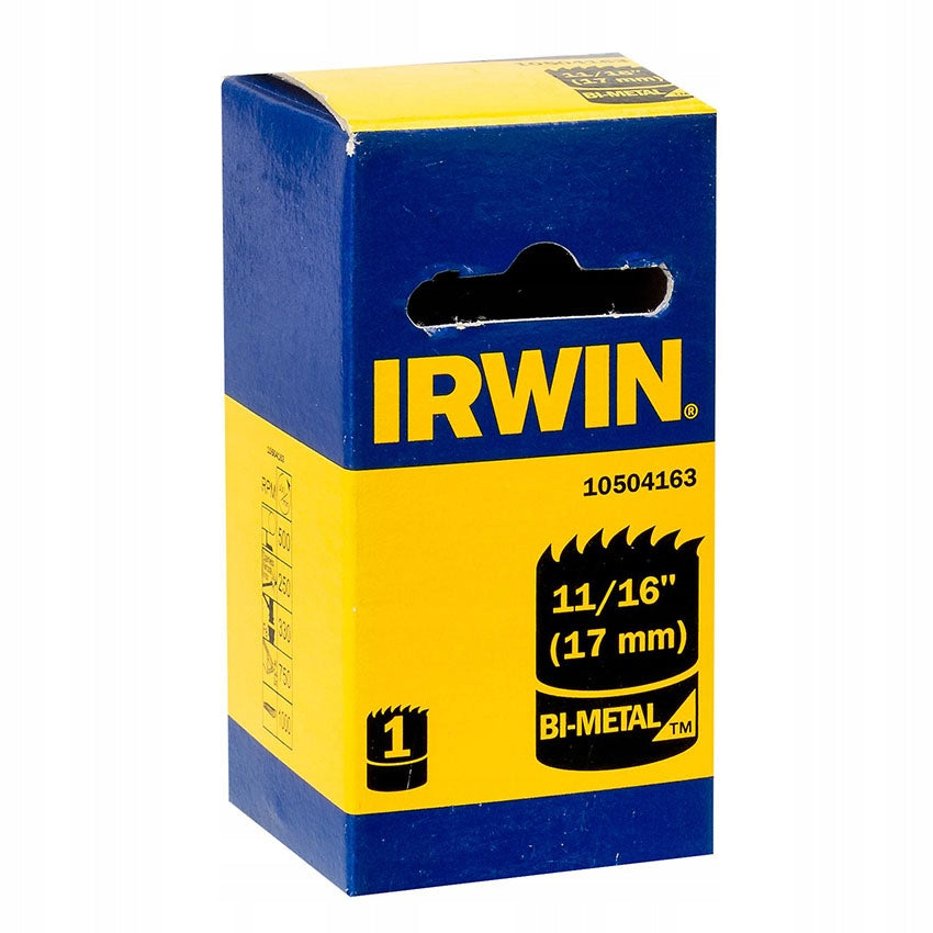 Bimetal hole saw Irwin 51mm Product weight with unit packaging 0.15 kg