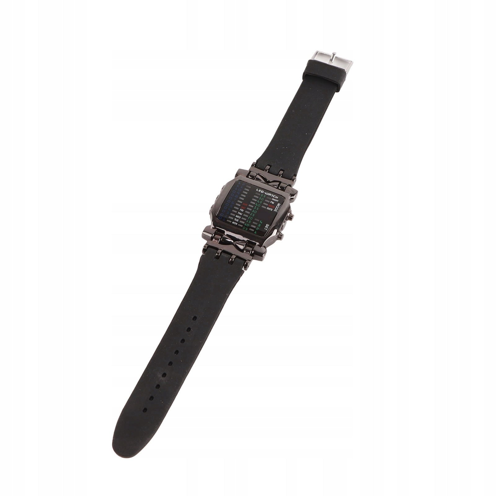 Binary Watch Crab Shape Binary Color Digital Display V3 Strap material other