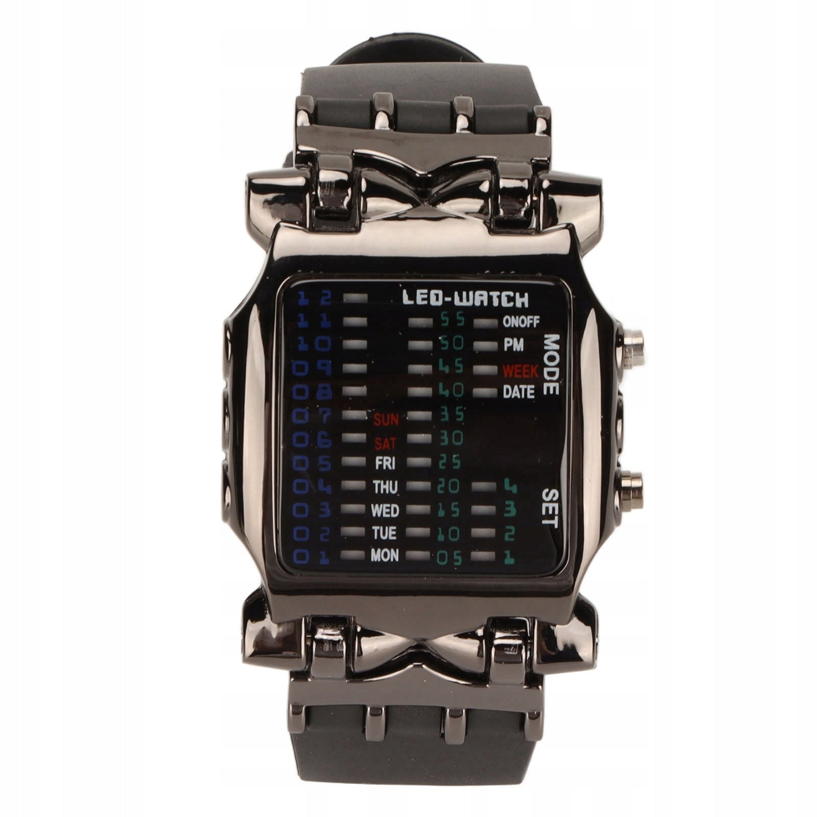 Binary Watch Crab Shape Binary Color Digital Display V3