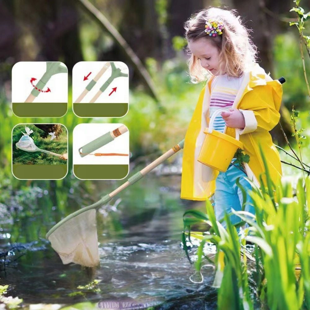 Binoculars Compass Insect Mesh Butterflies Flashlight Travel Explorer Set Manufacturer code Strój Survivalowy Dzieci Obserwacji Owadów