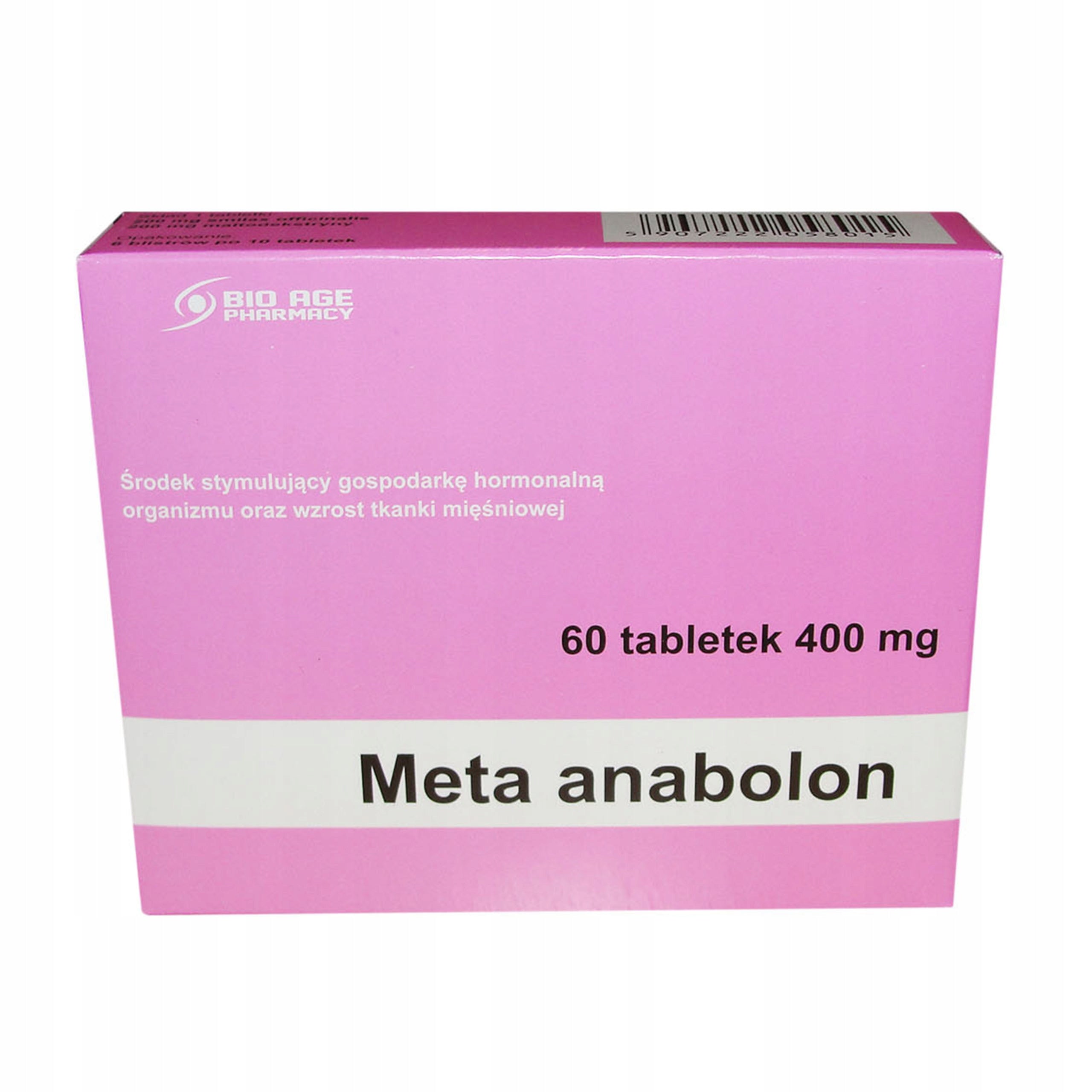 Bio Age Meta Anabolone 400mg | 60 tab. strength testosterone booster Expiration date at least six months from the date of purchase