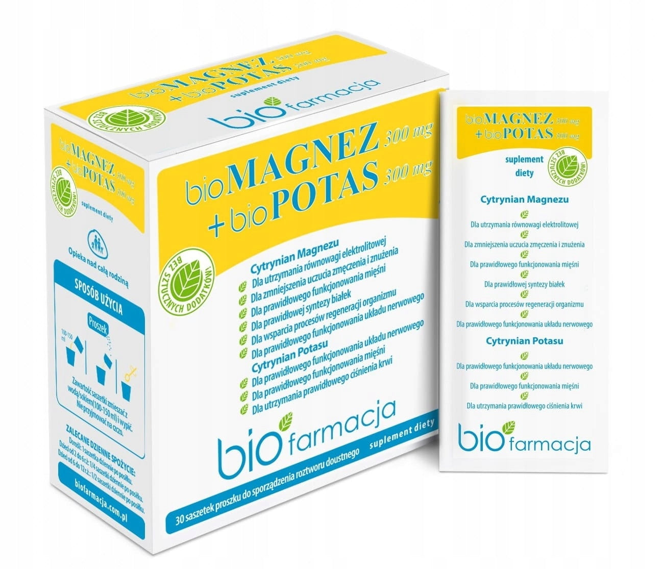 Bio Magnesium 300mg! +Bio Potassium Minerals from the Dead Sea Biopharmacia