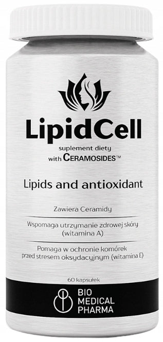 Bio Medical Pharma LipidCell CERAMIDES VITAMIN A E SKIN 60 capsules EAN (GTIN) 5905669622158