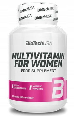 Bio-Tech Multivitamin For Women 60caps vitamins