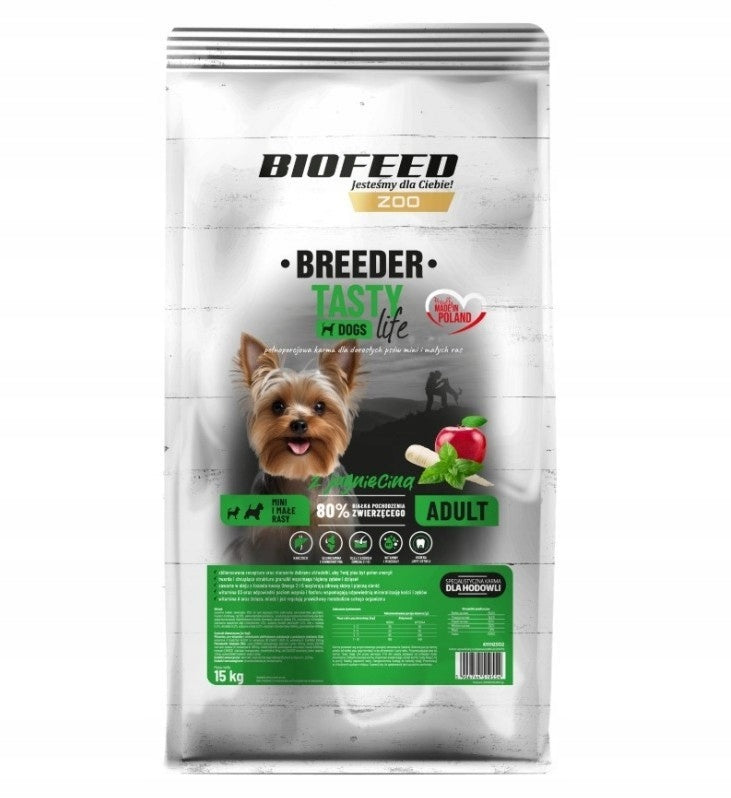 BioFeed dry dog food lamb 15 kg adult