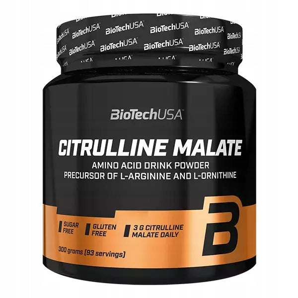 BioTech CITRULLINE MALATE 300g Natural L-citrulline PRE-WORKOUT PRE