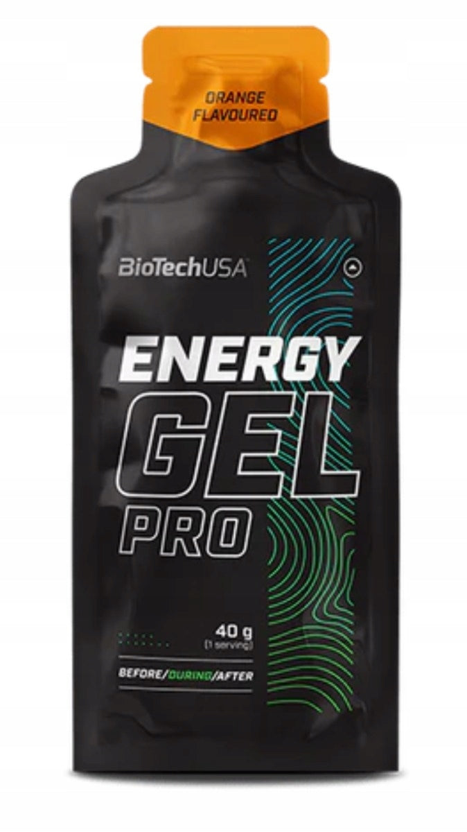 BioTech Energy Gel Pro 40g Orange Flavour