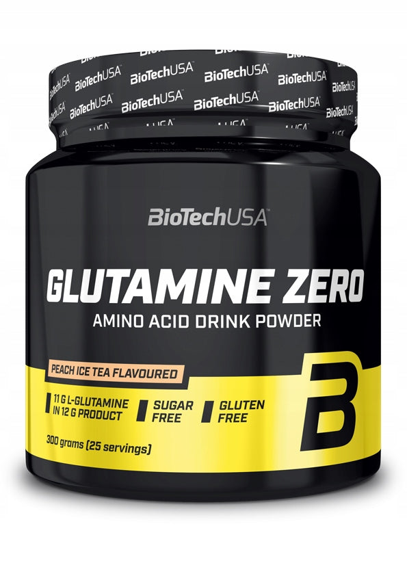 BioTech Glutamine Zero Amino Acids 300g Lemon Brand BioTechUSA