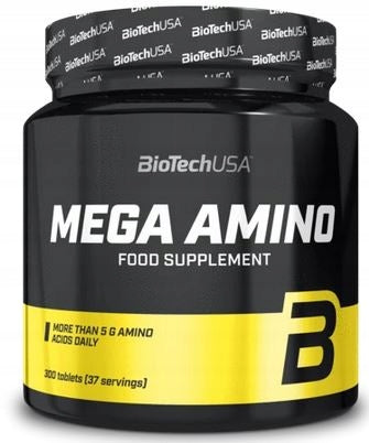 BioTech Mega Amino 300 tabs amino acids POZNAŃ